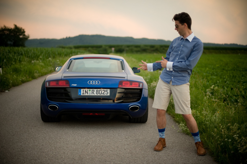 Illustration for article titled Audi R8 V10
